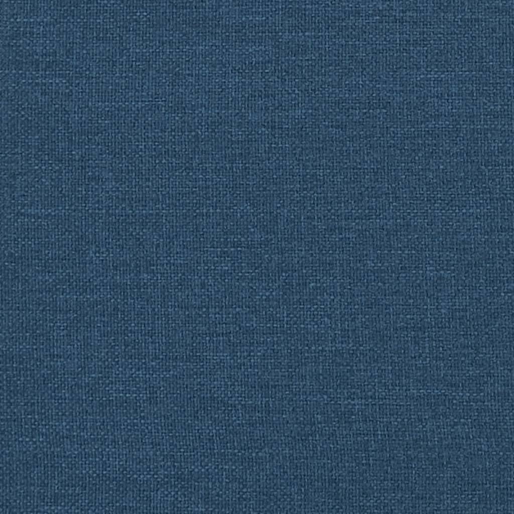 Giroletto senza Materasso Blu 160x200 cm in Tessuto