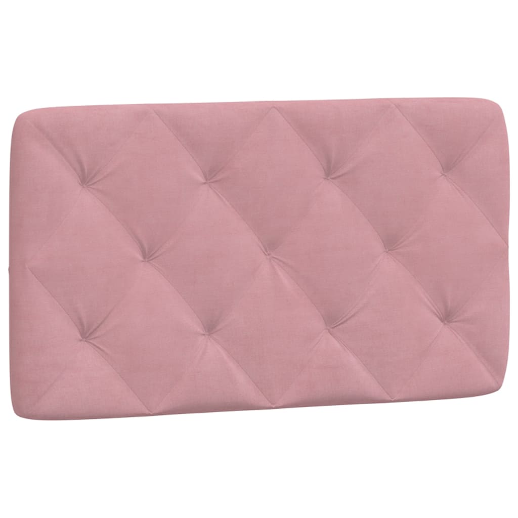 Giroletto con Testiera Rosa 80x200 cm in Velluto