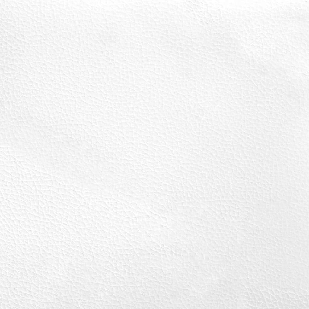 Giroletto senza Materasso Hvar Bianco e Nero 90x200 cm in Similpelle | homemem39