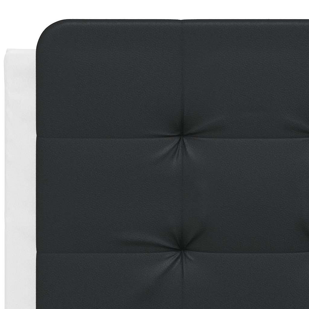Giroletto senza Materasso Zadar Nero e Bianco 140x200 cm