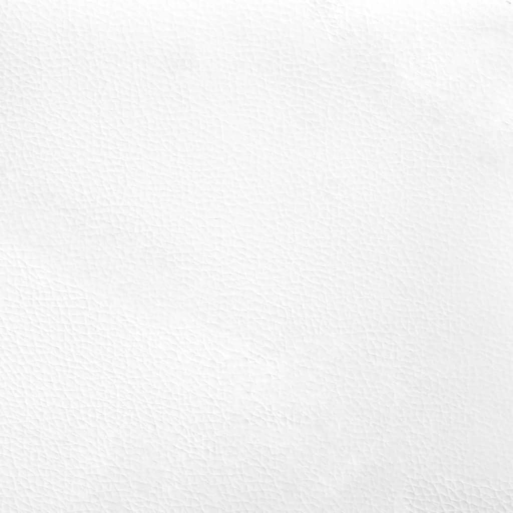 Giroletto senza Materasso Zadar Bianco e Nero 100x200 cm in Similpelle - homemem39