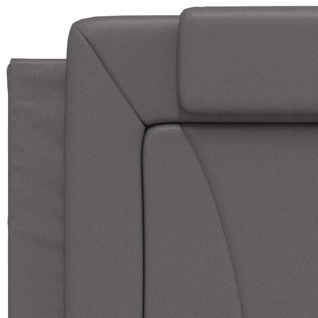 Giroletto Viana con LED senza Materasso Grigio 80x200 cm | homemem39