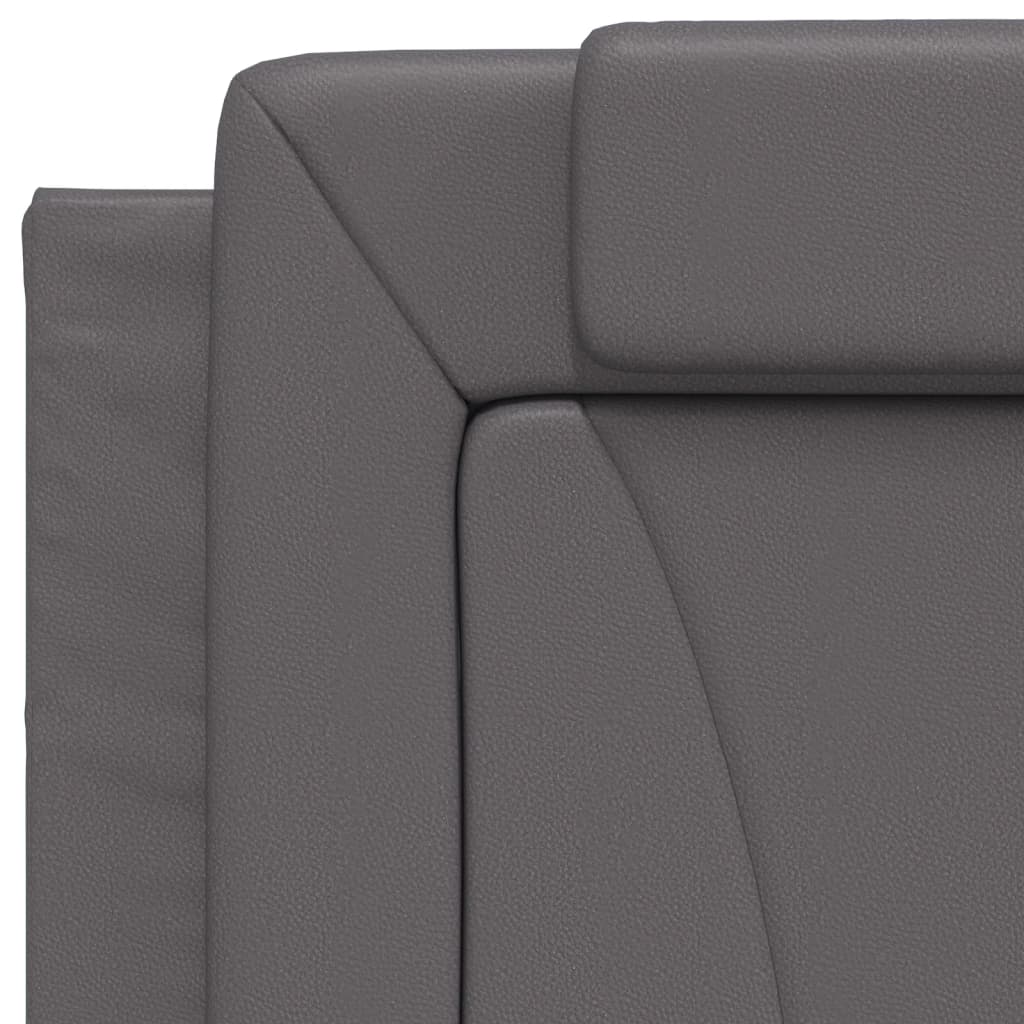 Giroletto Viana con LED senza Materasso Grigio 90x200 cm | homemem39