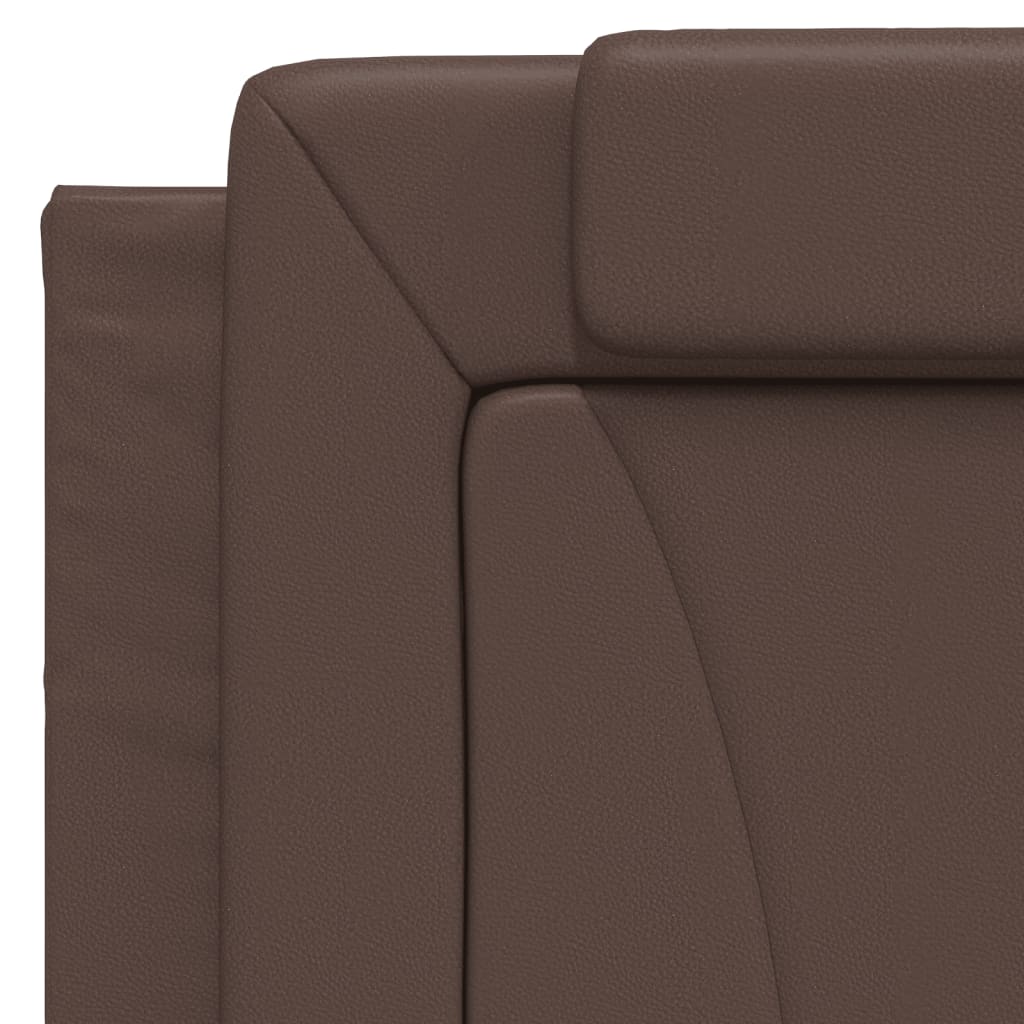 Giroletto Viana con LED senza Materasso Marrone 100x200 cm | homemem39