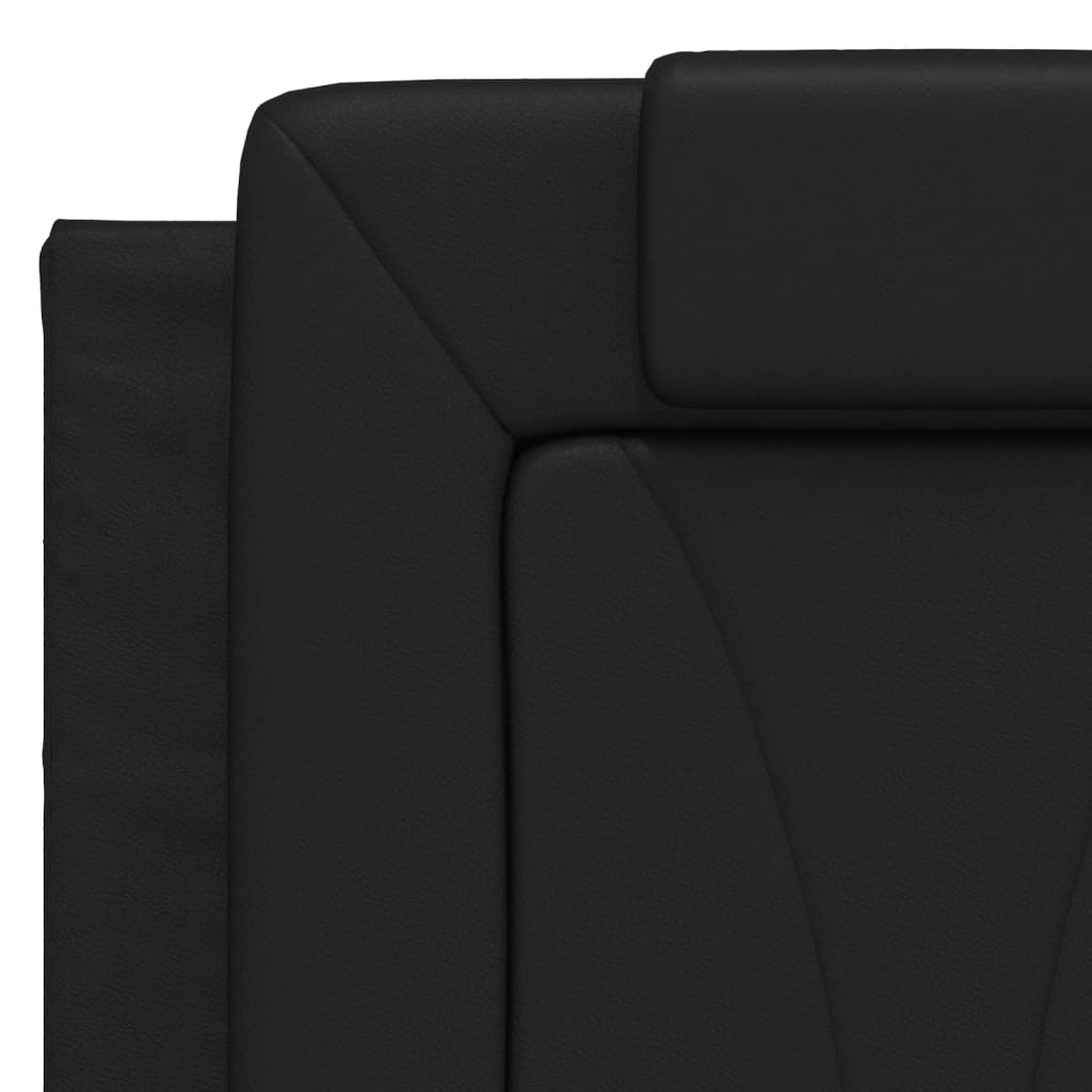 Giroletto Viana con LED senza Materasso Nero 120x200 cm | homemem39