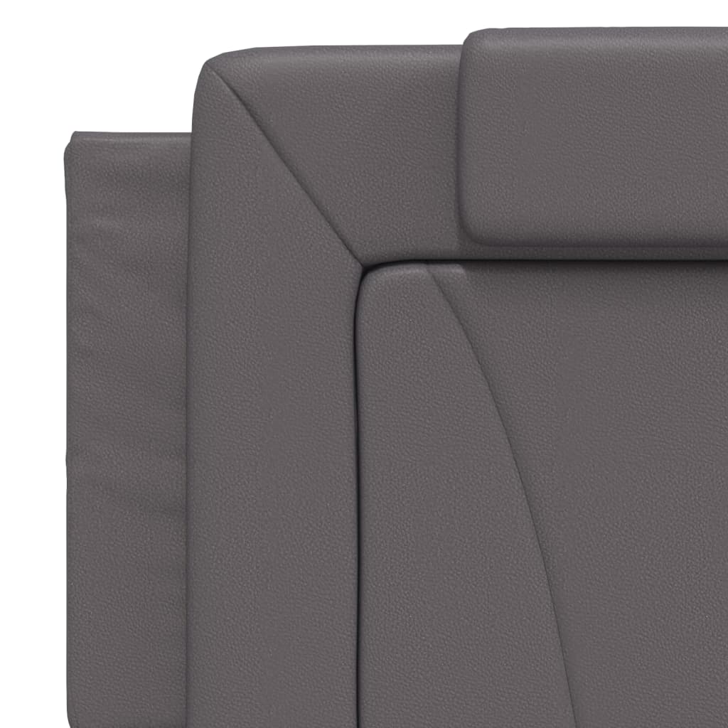 Giroletto Viana con LED senza Materasso Grigio 160x200 cm | homemem39