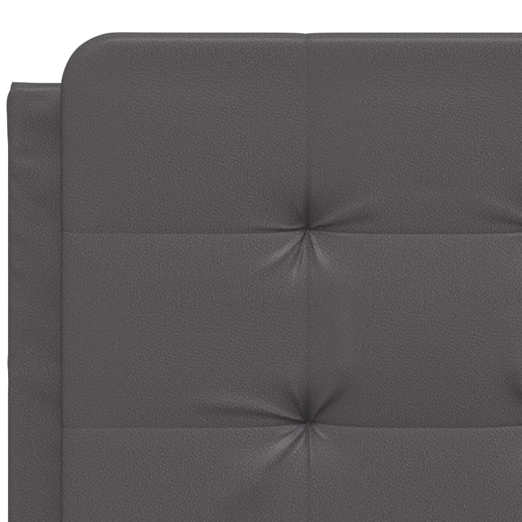 Giroletto con LED senza Materasso Zadar Grigio 140x190 cm | homemem39