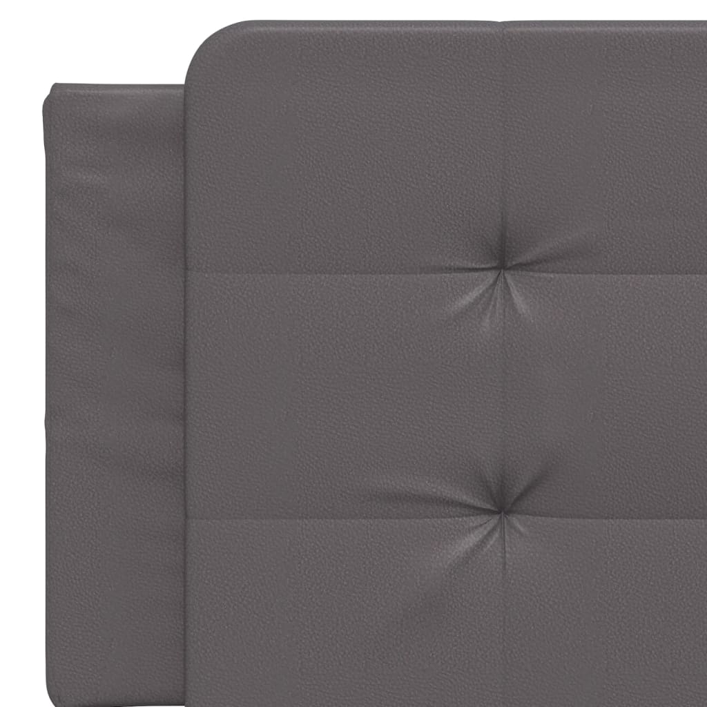 Giroletto con LED senza Materasso Zadar Grigio 160x200 cm | homemem39