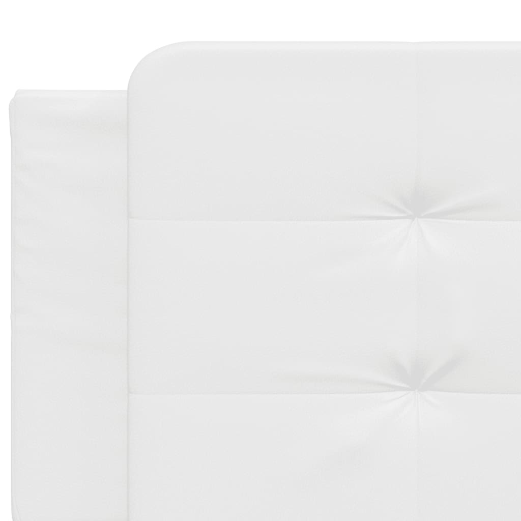 Giroletto con LED senza Materasso Zadar Bianco 200x200 cm | homemem39