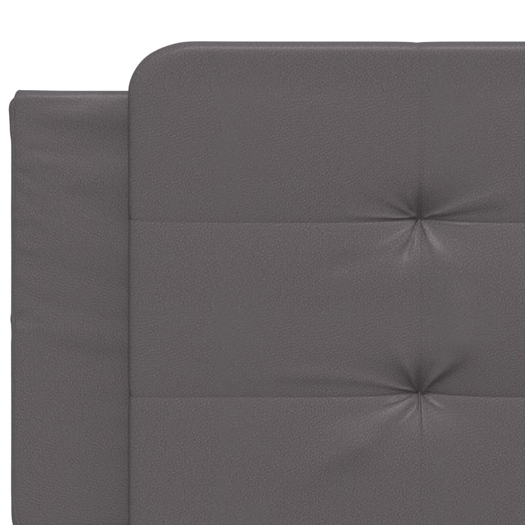 Giroletto con LED senza Materasso Zadar Grigio 200x200 cm | homemem39