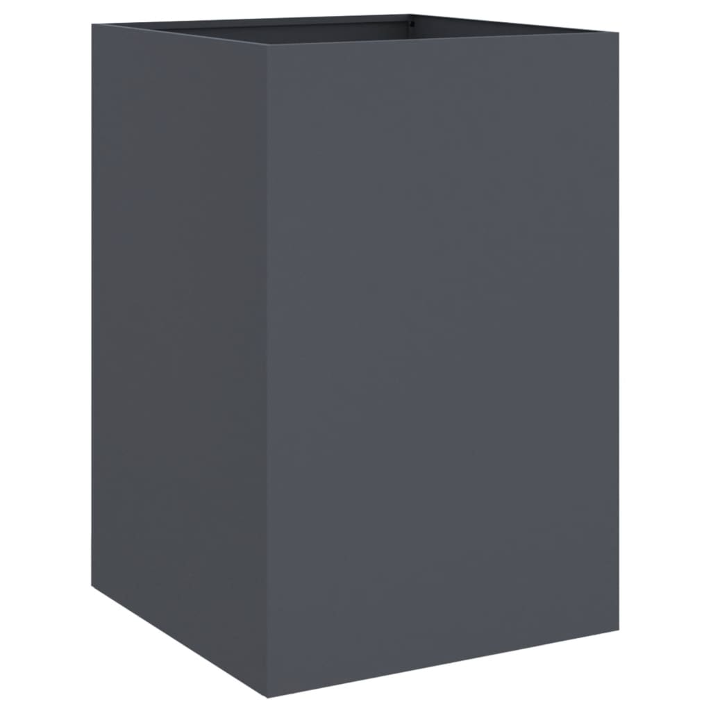 Fioriera Antracite 52x48x75 cm in Acciaio - homemem39