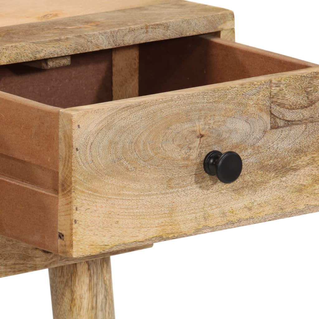 Tavolo Consolle 110x30x75 cm in Legno Massello di Mango - homemem39