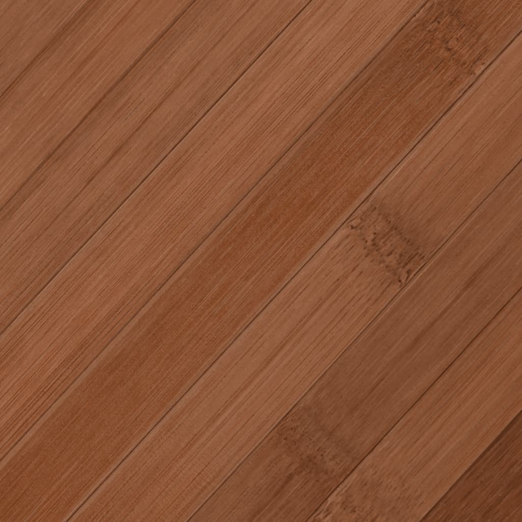 Tappeto Rettangolare Marrone 60x400 cm in Bambù - homemem39