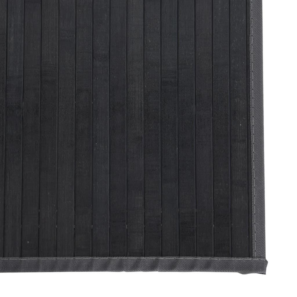 Tappeto Rettangolare Grigio 60x1000 cm in Bambù - homemem39