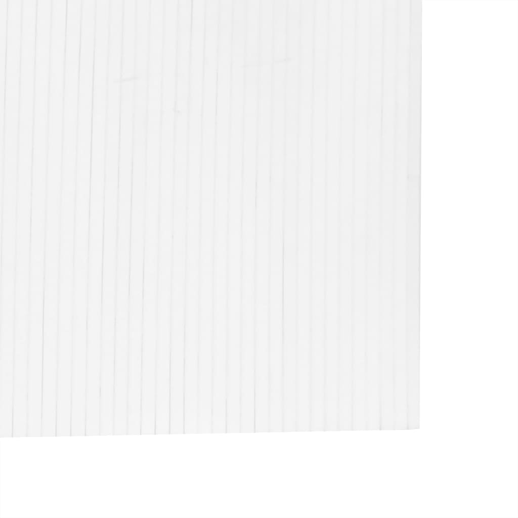 Divisorio Ambienti Bianco 165x800 cm in Bambù - homemem39