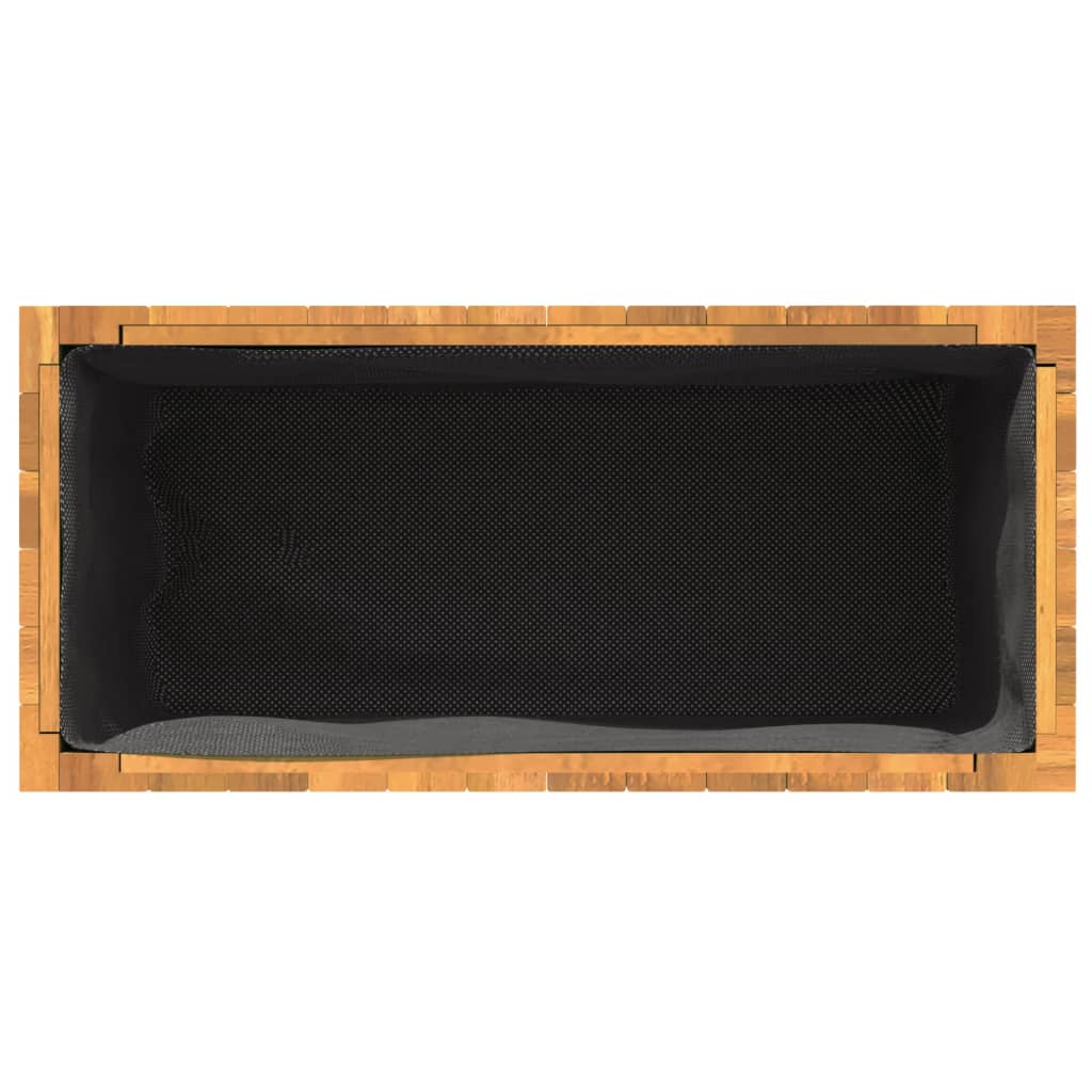Fioriera da Giardino 59x27,5x70 cm in Legno Massello di Acacia - homemem39