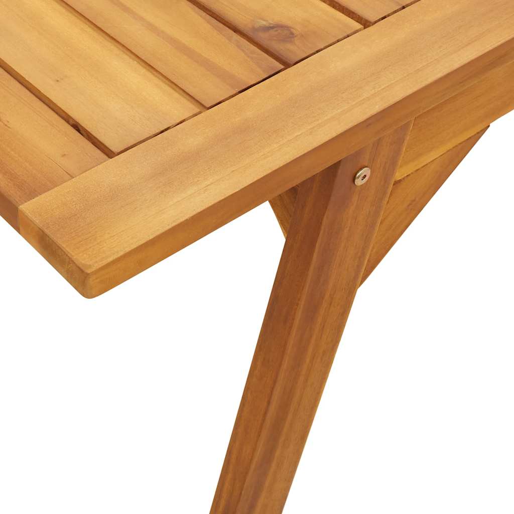 Set da balcone 3 pz in Legno Massello di Acacia