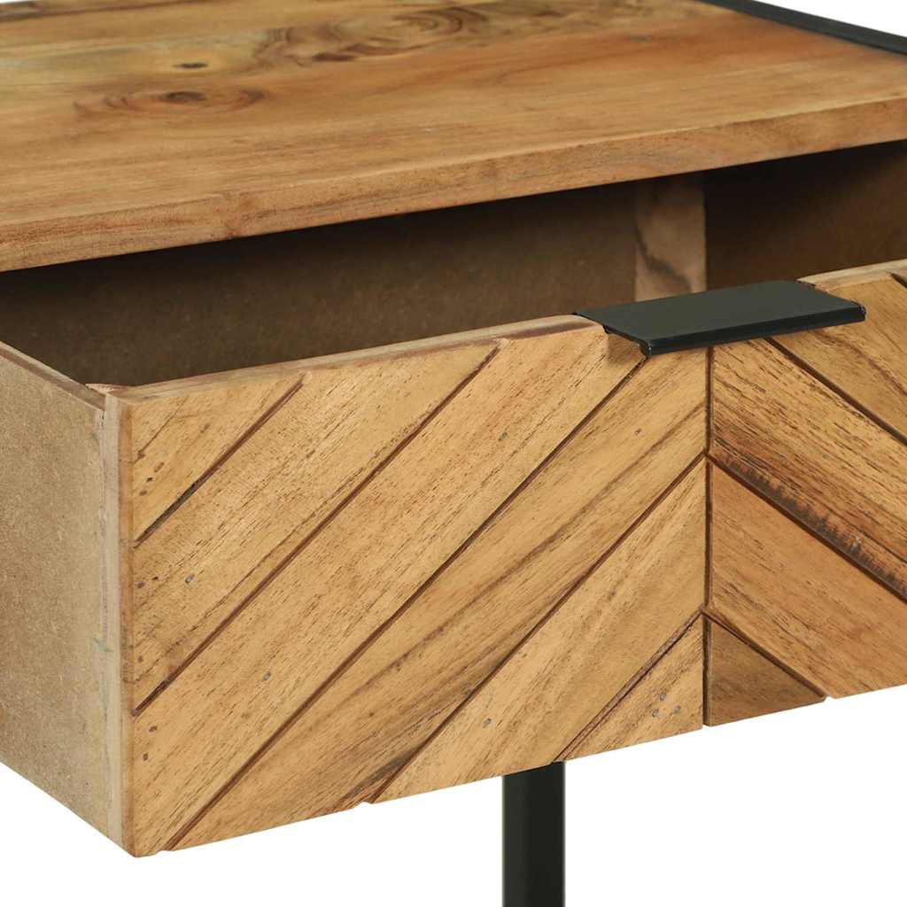 Tavolo consolle Marrone 90 x 35 x 75 cm legno massello di mango