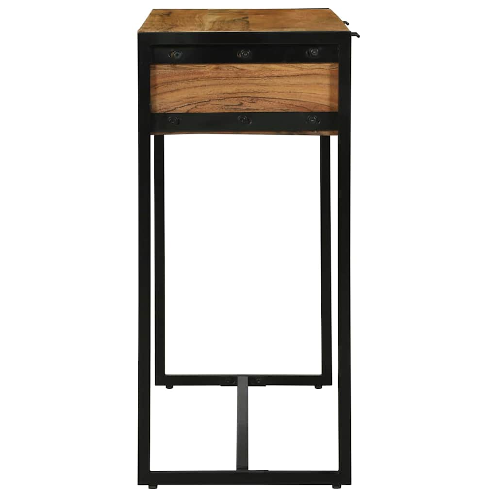 Tavolo consolle Marrone 90 x 35 x 75 cm legno massello di mango