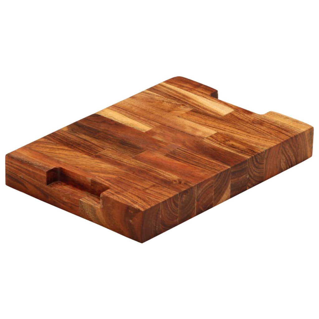 Tagliere 30x21x4 cm in Legno Massello di Acacia - homemem39