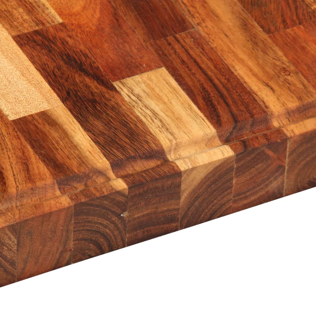 Tagliere 30x21x4 cm in Legno Massello di Acacia - homemem39