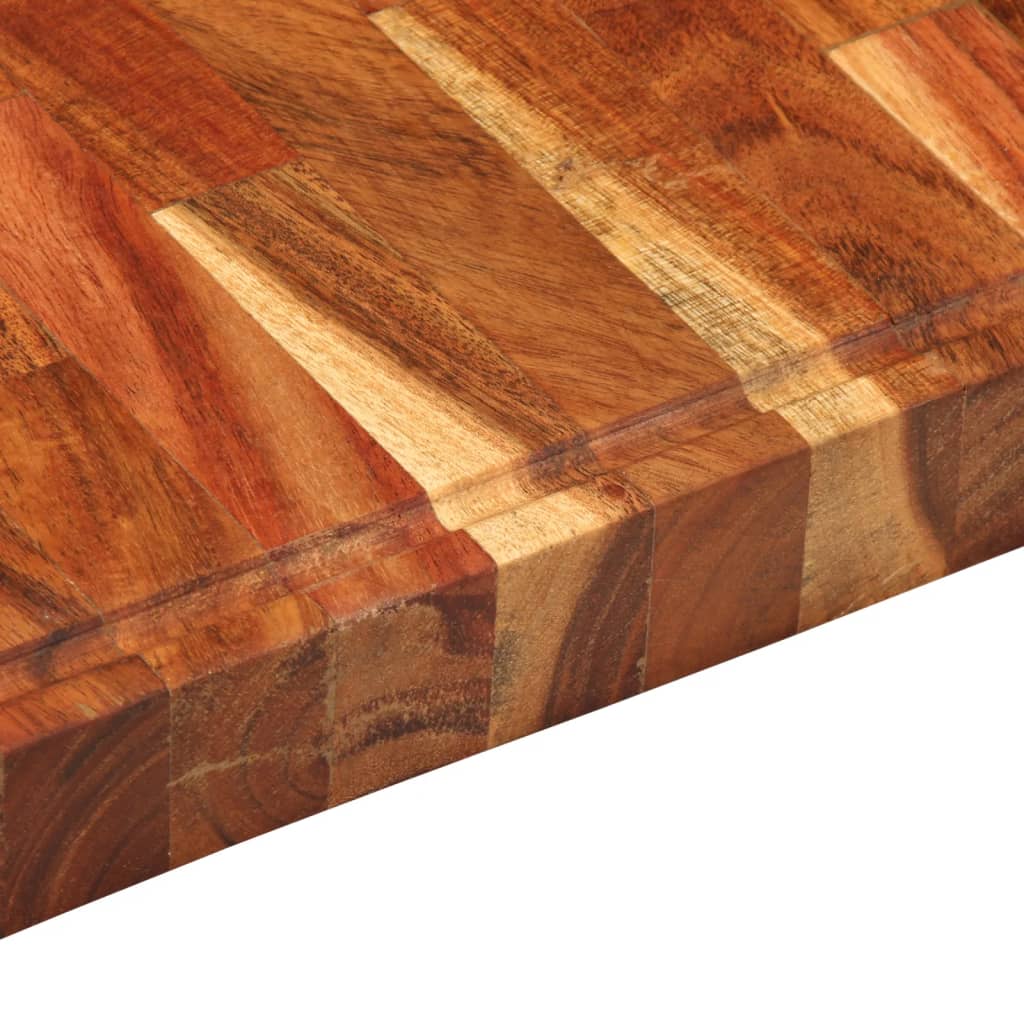 Tagliere 42x30x4 cm in Legno Massello di Acacia - homemem39