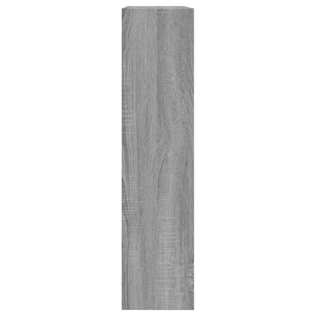 Scarpiera Grigio Sonoma 80x21x87,5 cm in Legno Multistrato - homemem39