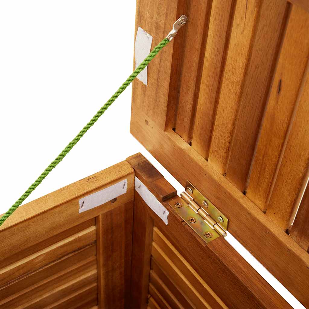 Contenitore Giardino con Feritoia 50x60x56cm Massello Acacia | homemem39