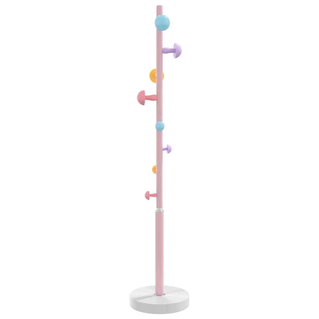 Appendiabiti Rosa 172 cm in Ferro Verniciato a Polvere - homemem39