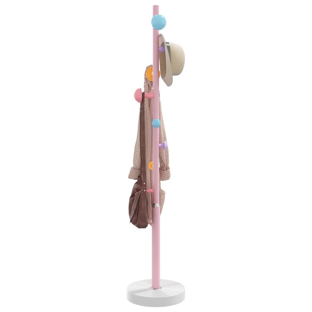 Appendiabiti Rosa 172 cm in Ferro Verniciato a Polvere - homemem39