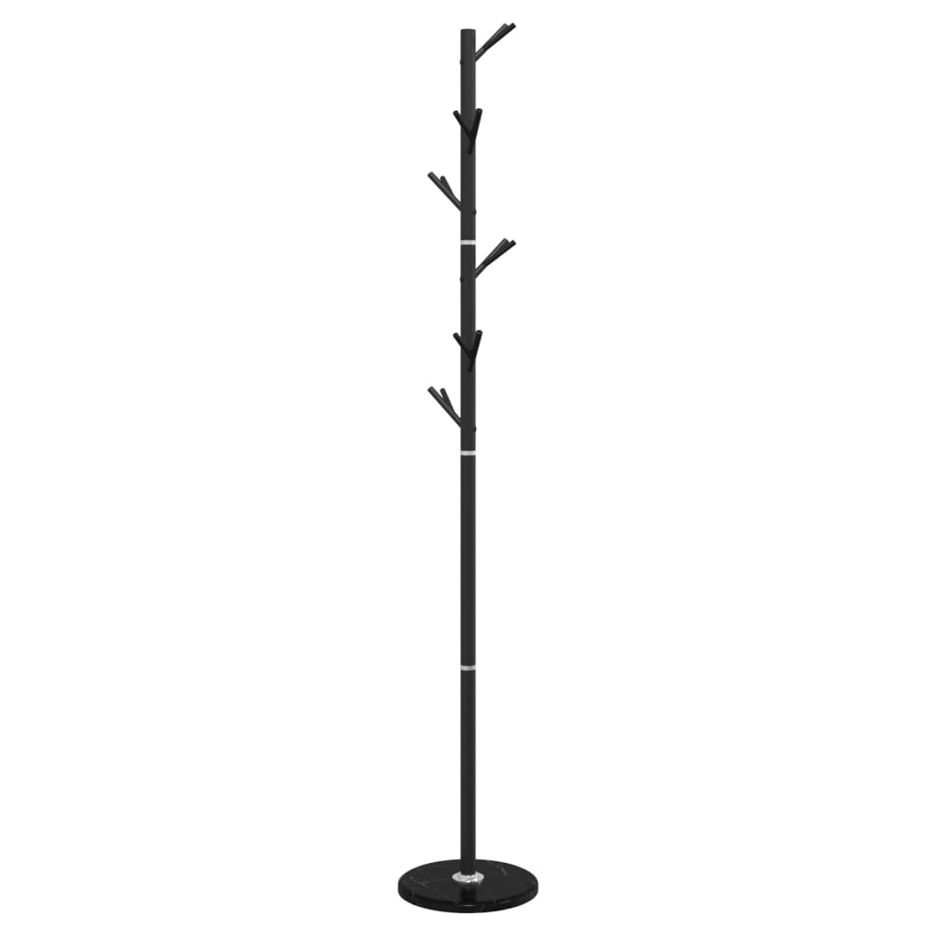 Appendiabiti Nero 175 cm in Ferro Verniciato a Polvere - homemem39