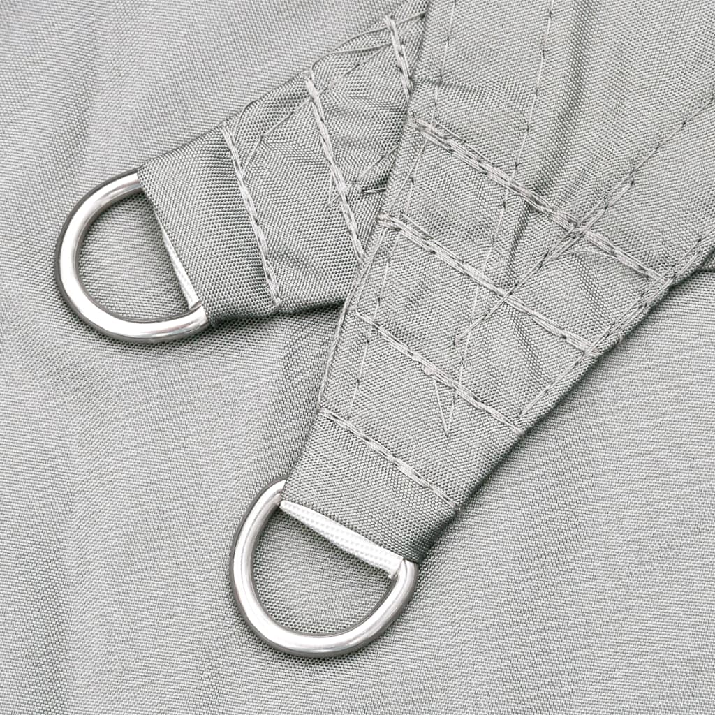 Vela Parasole Grigio Chiaro 2x5 m 100% Poliestere Oxford