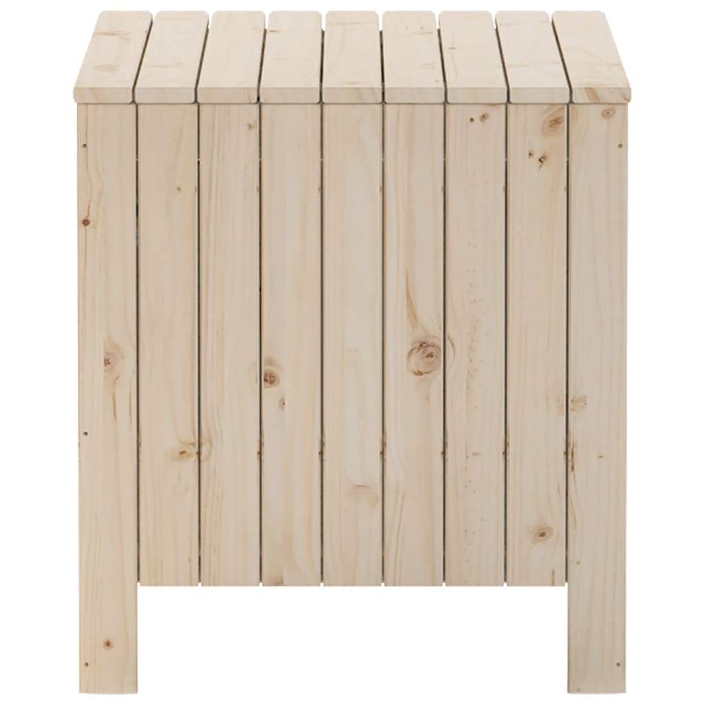 Contenitore con Coperchio RANA 60x49x54 cm Legno Massello Pino