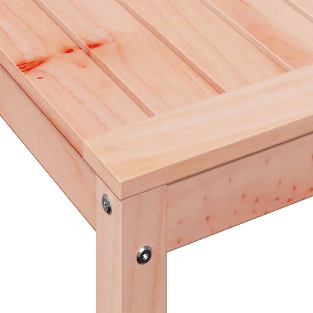 Tavolo Invaso con Ripiano 82,5x50x75 cm Legno Massello Douglas - homemem39