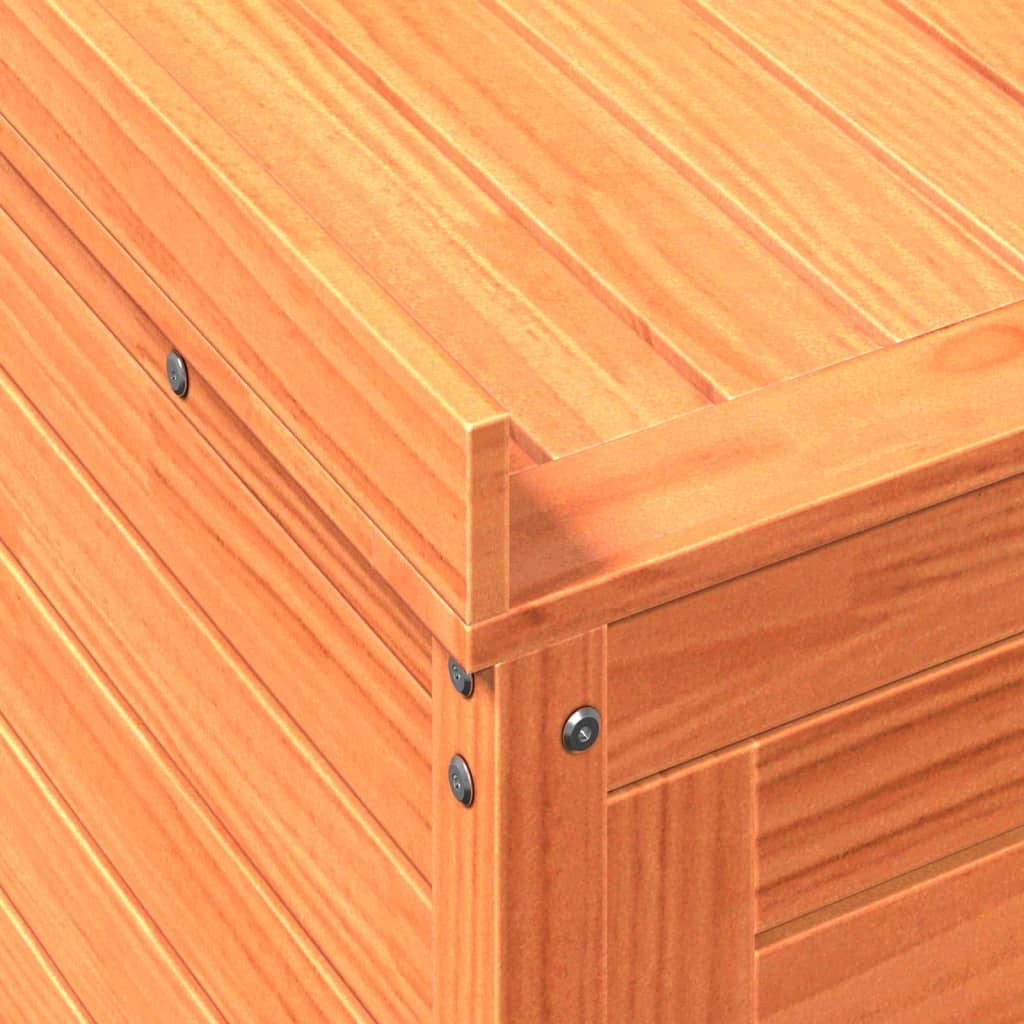 Tavolo Invaso con Ripiani Marrone 82,5x50x86,5 cm Massello Pino - homemem39