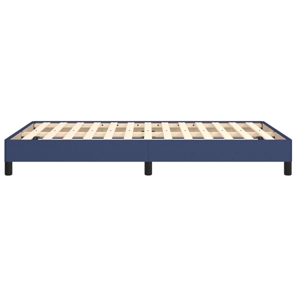 Giroletto senza Materasso Blu 120x190 cm in Tessuto