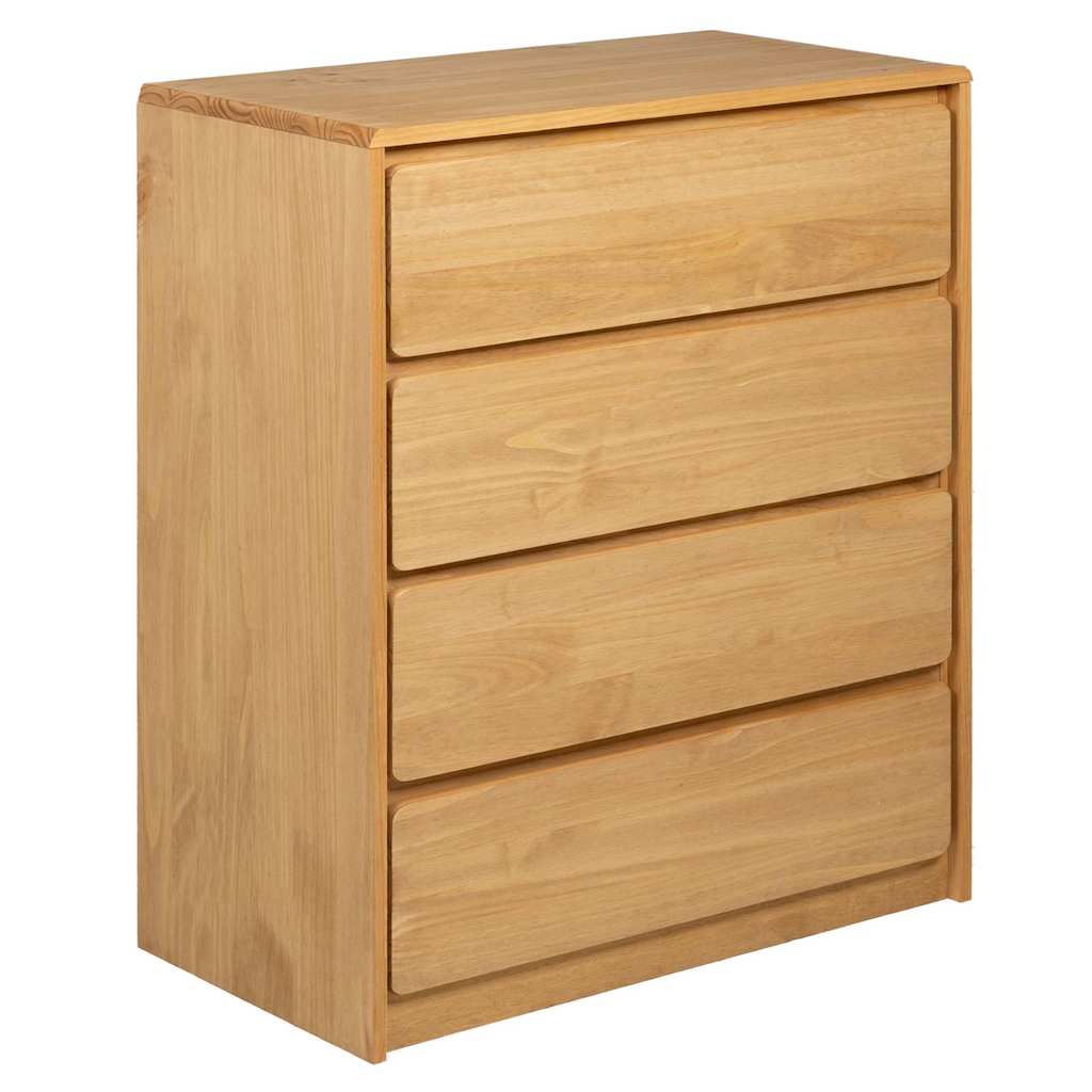 Comodino SAUDA Rovere 76,5x39x91 cm in Legno Massello di Pino - homemem39