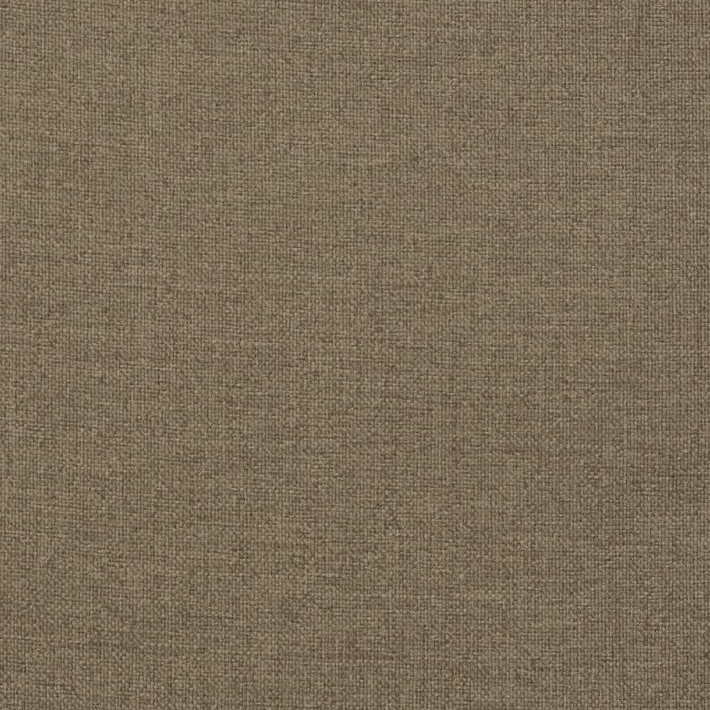 Cuscini Sedia Schiena Alta 2 Tortora Mélange 120x50x4 Tessuto | homemem39