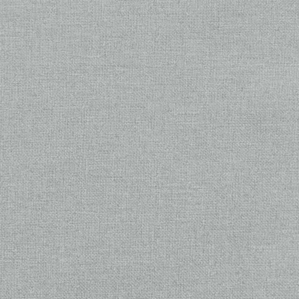 Cuscini Sedia Schiena Bassa 4 pz Grigio Mélange 100x50x4 cm | homemem39