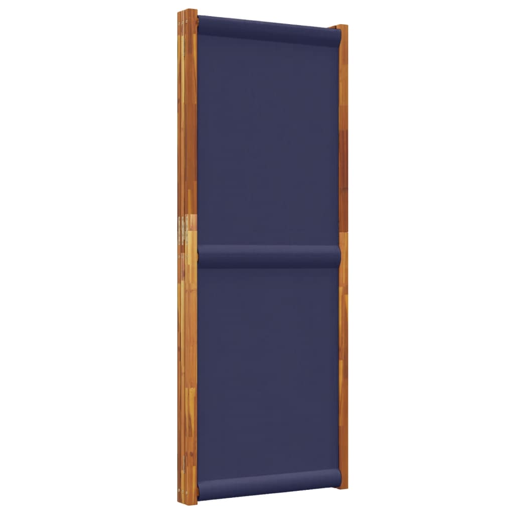 Divisorio a 3 Pannelli Blu Scuro 210x180 cm - homemem39