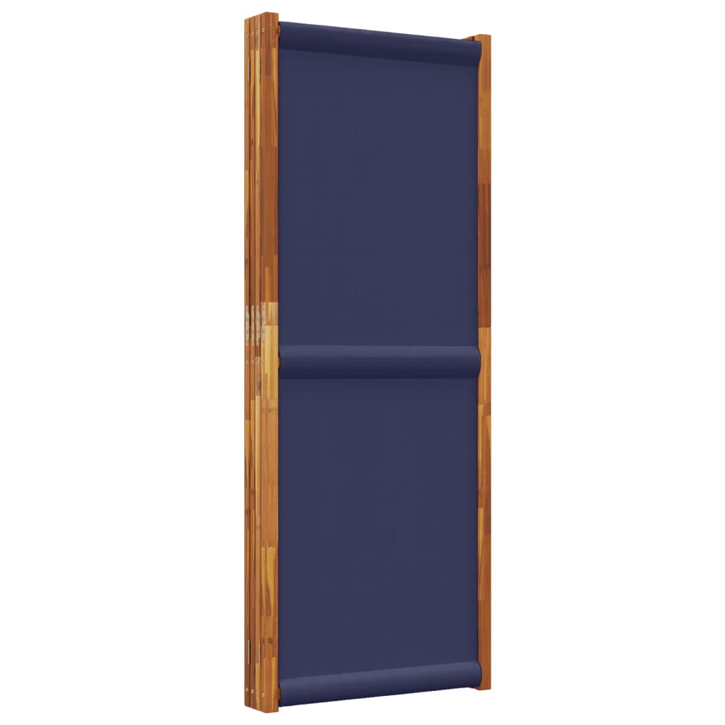 Divisorio a 4 Pannelli Blu Scuro 280x180 cm - homemem39