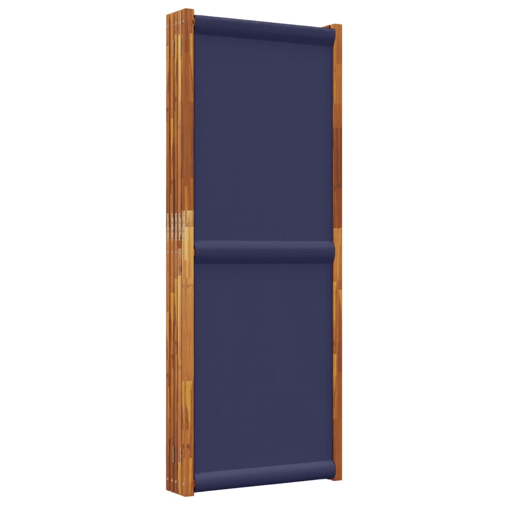 Divisorio a 5 Pannelli Blu Scuro 350x180 cm - homemem39