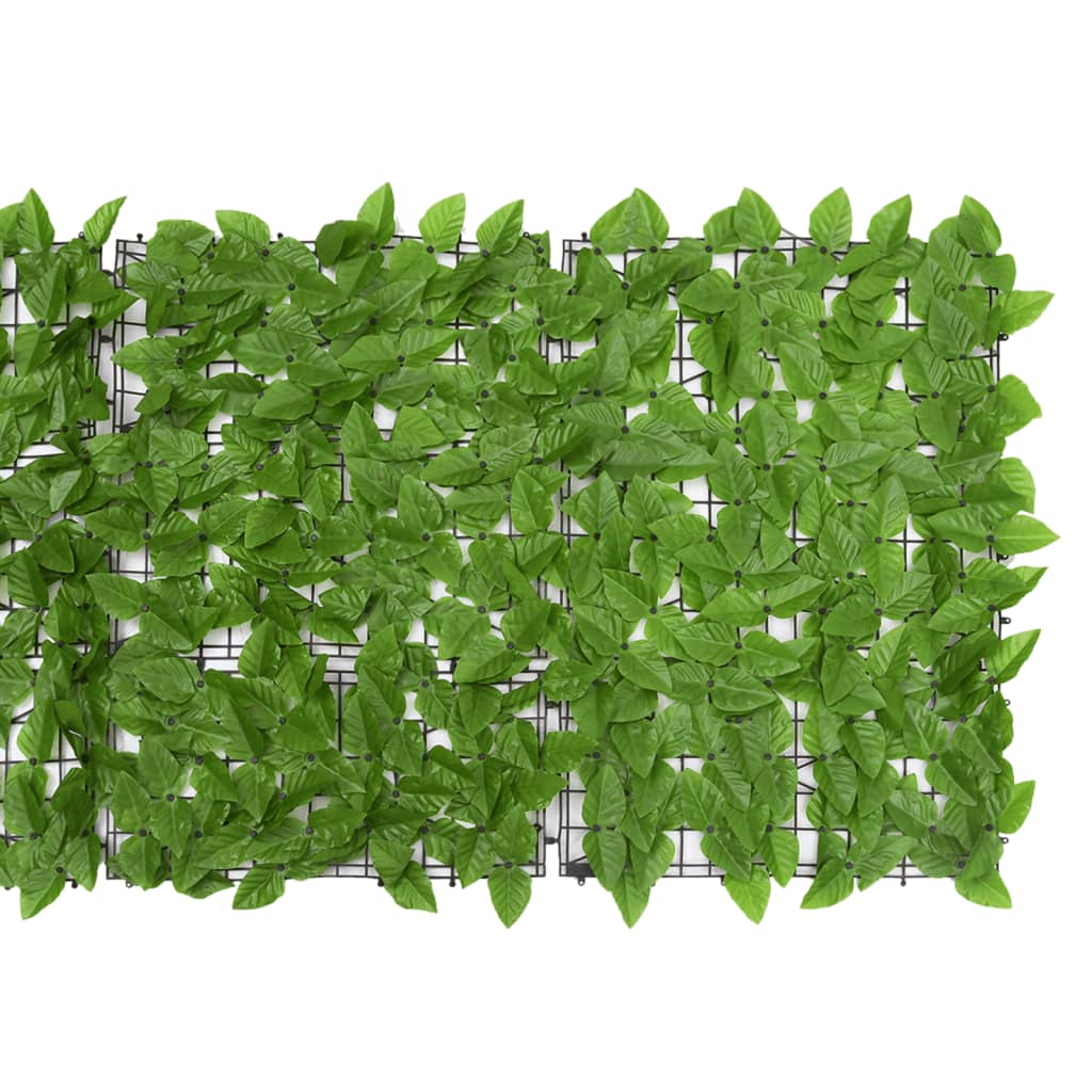 Schermo Privacy da Balcone con Foglie Verde 600x75 cm - homemem39