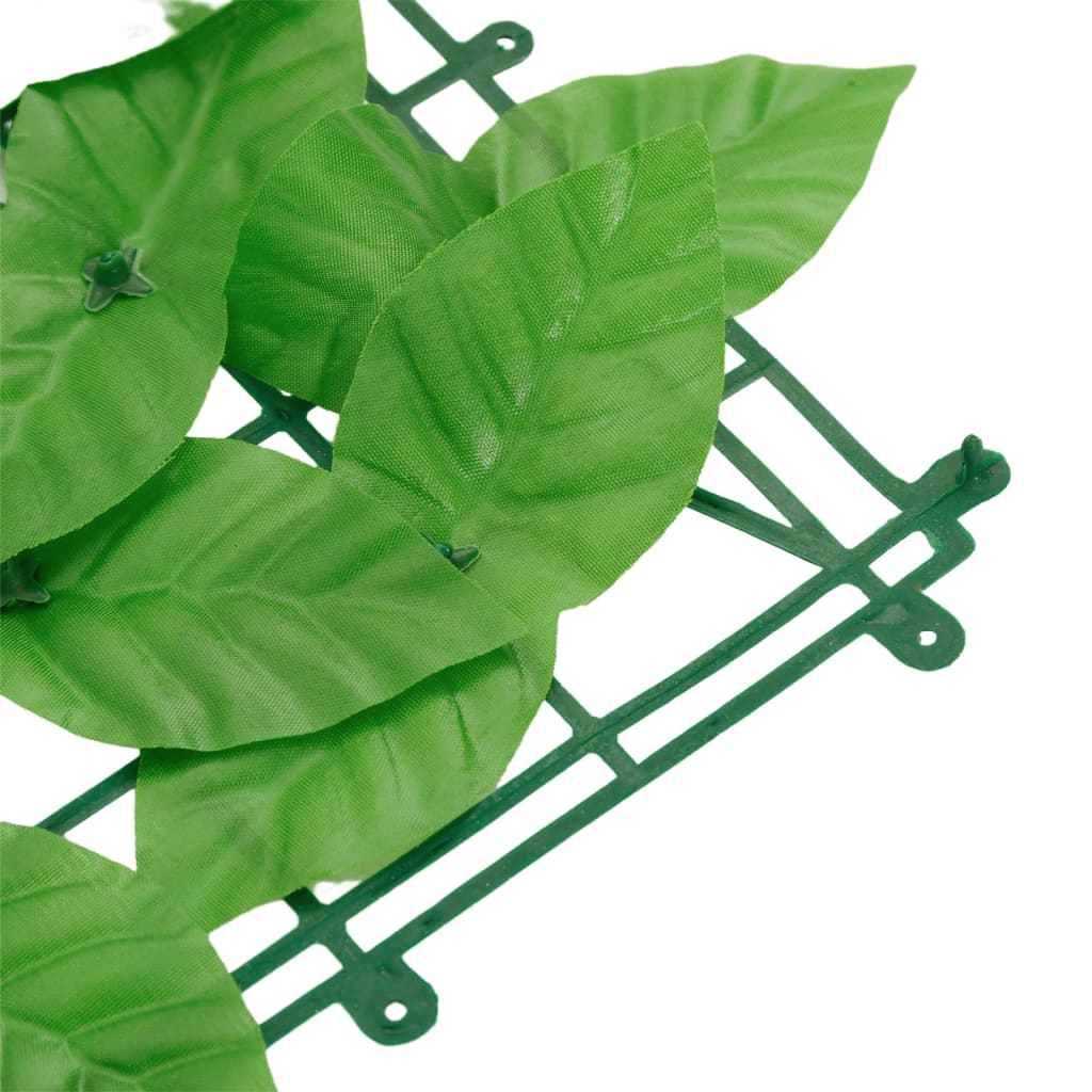 Schermo Privacy da Balcone con Foglie Verde 600x75 cm - homemem39