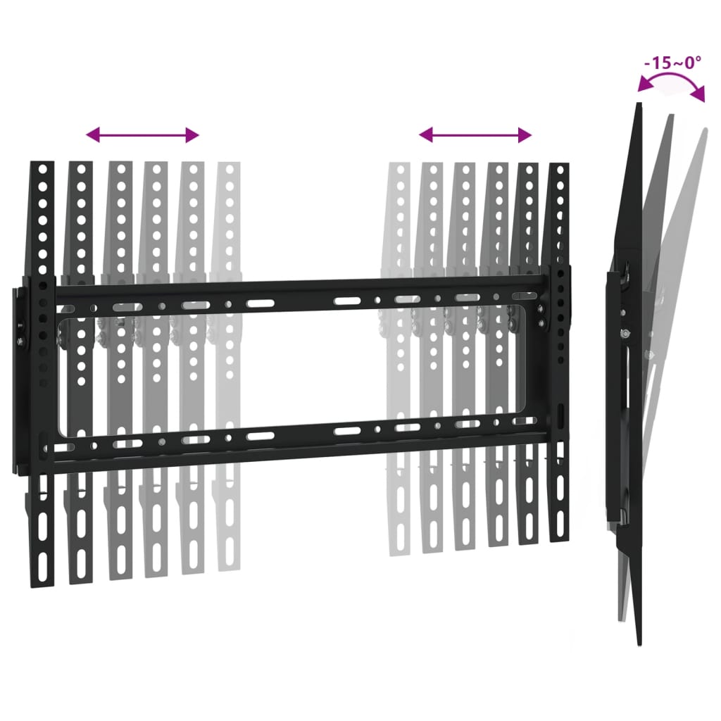 Supporto a Parete per Schermo 26"-63" Max VESA 600x400 mm 50kg - homemem39