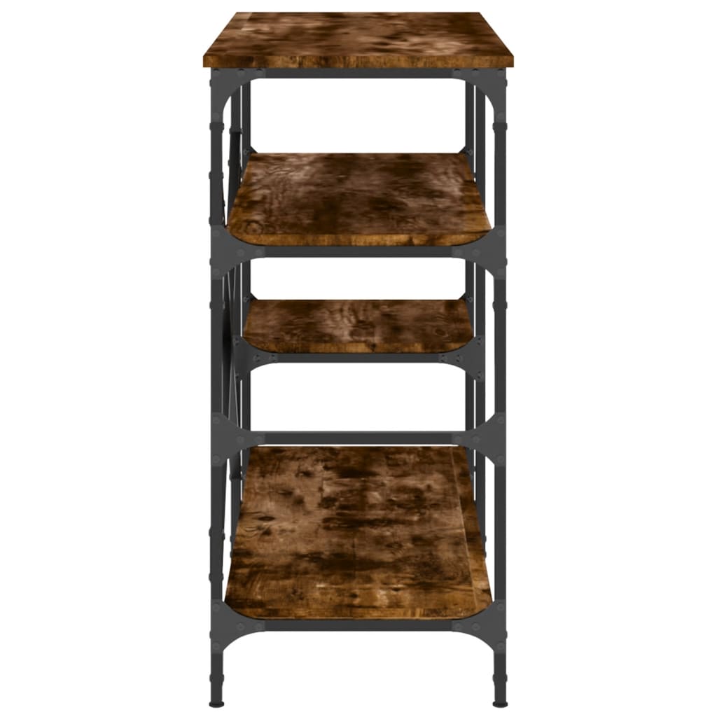 Mobile da Cucina Rovere Fumo 90x40x84 cm Multistrato e Metallo - homemem39