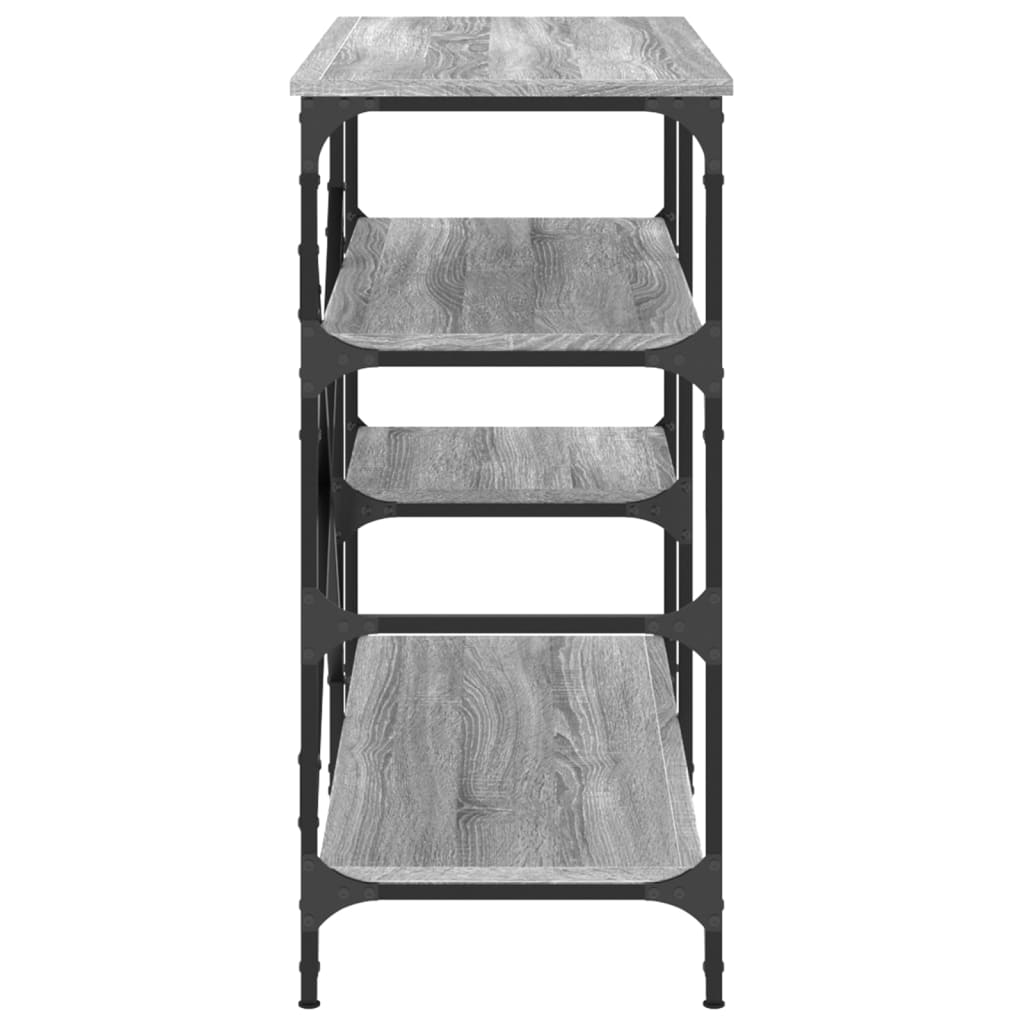 Mobile Cucina Grigio Sonoma 90x40x84 cm Multistrato e Metallo - homemem39