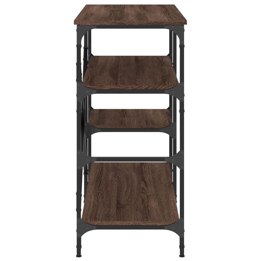 Mobile Cucina Rovere Marrone 90x40x84 cm Multistrato e Metallo - homemem39