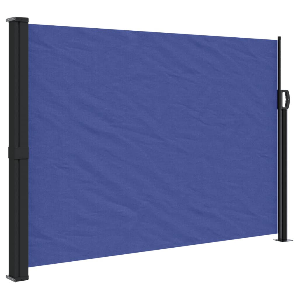 Tenda da Sole Laterale Retrattile Blu 140x300 cm - homemem39