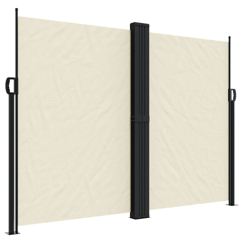 Tenda da Sole Laterale Retrattile Crema 180x600 cm - homemem39